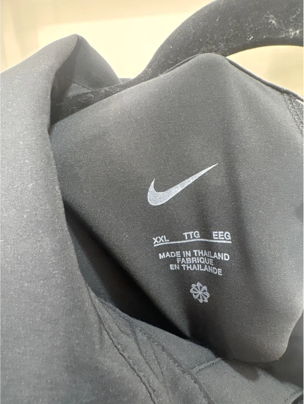 Nike Michigan State Spartans Black Polo Golf Shirt XXL